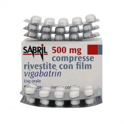 Сабрил (Sabril, Вигабатрин) в таблетках 500мг №50 фото